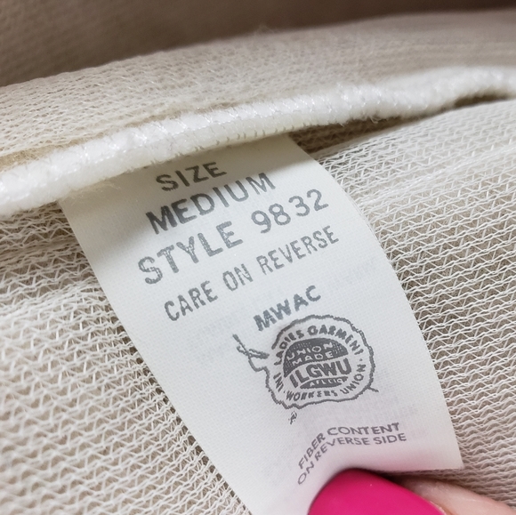 Vintage 70s ILGWU Union Made House Robe - Picture 12 of 13